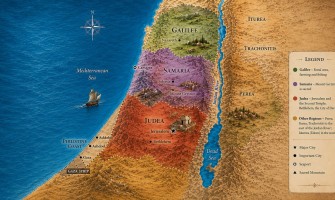 THE REGION OF PALESTINE IN THE TIME OF JESUS